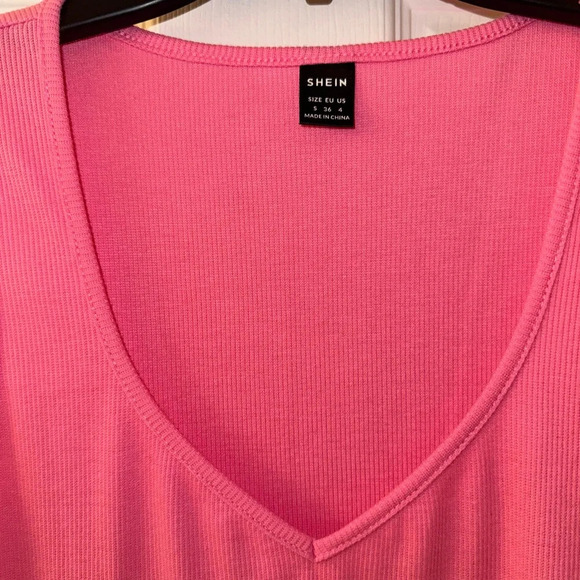 Pink Ribbed SHEIN Dress! - Picture 4 of 4